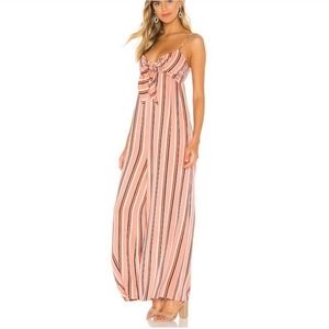 NWT Revolve Jack BB Dakota Just My Stripe Wide Leg Jumpsuit